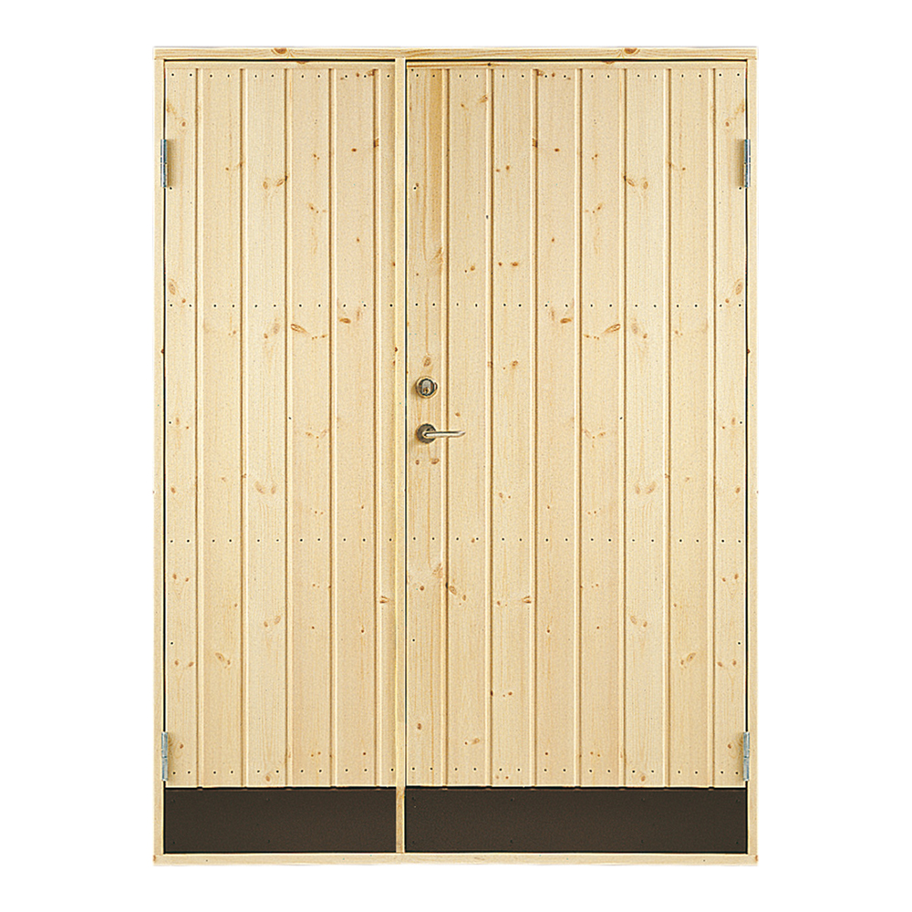Dubbeldörr Jabo 18° Rak 15,3x19