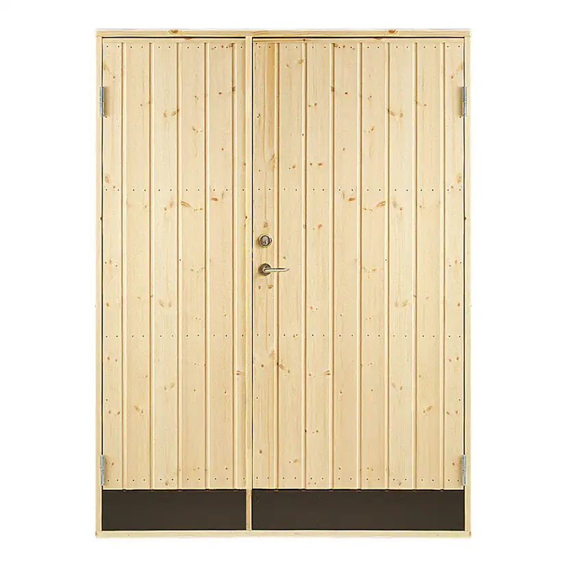 Dubbeldörr Jabo 18° Rak 15,3x19
