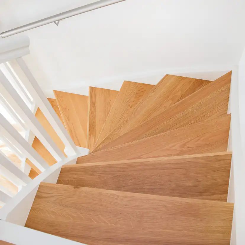 Trapp Premium dubbelsteg obehandlad ek 1200X590X8 Längd: 1200 mm