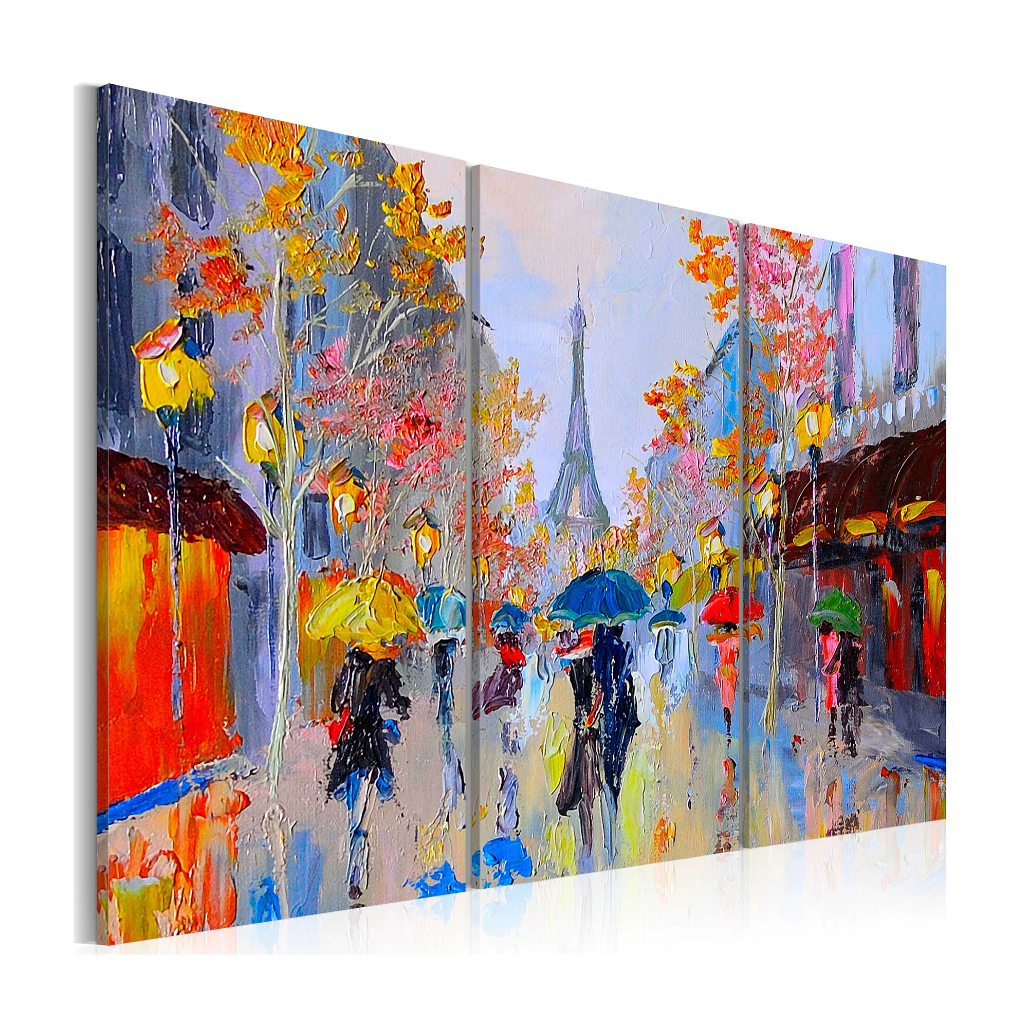 Handmålad Tavla Arkiio Rainy Paris