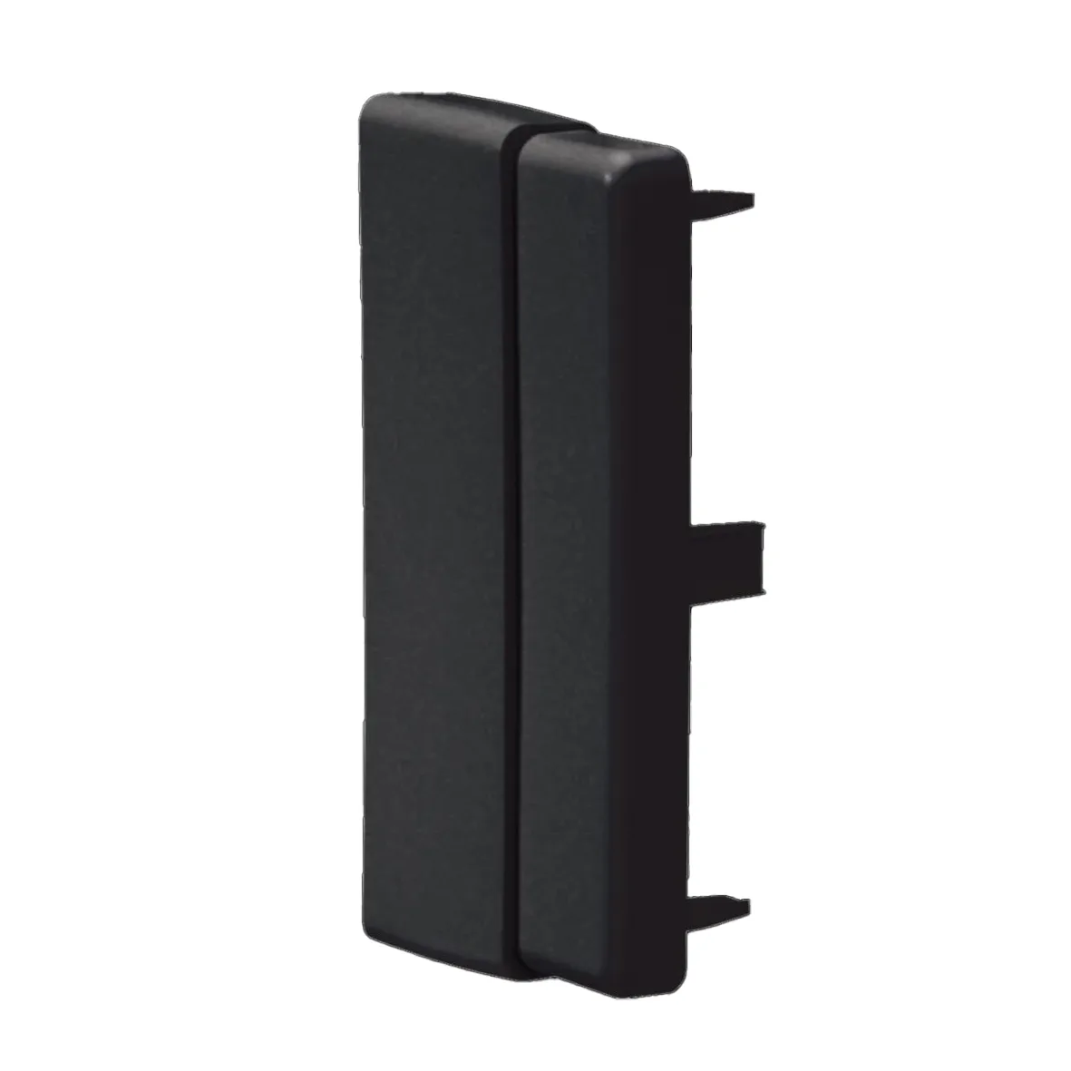 Ändstycke till Matarkanal Hager LF/LFH 60 x 110 mm Halogenfri Svart RAL 9011