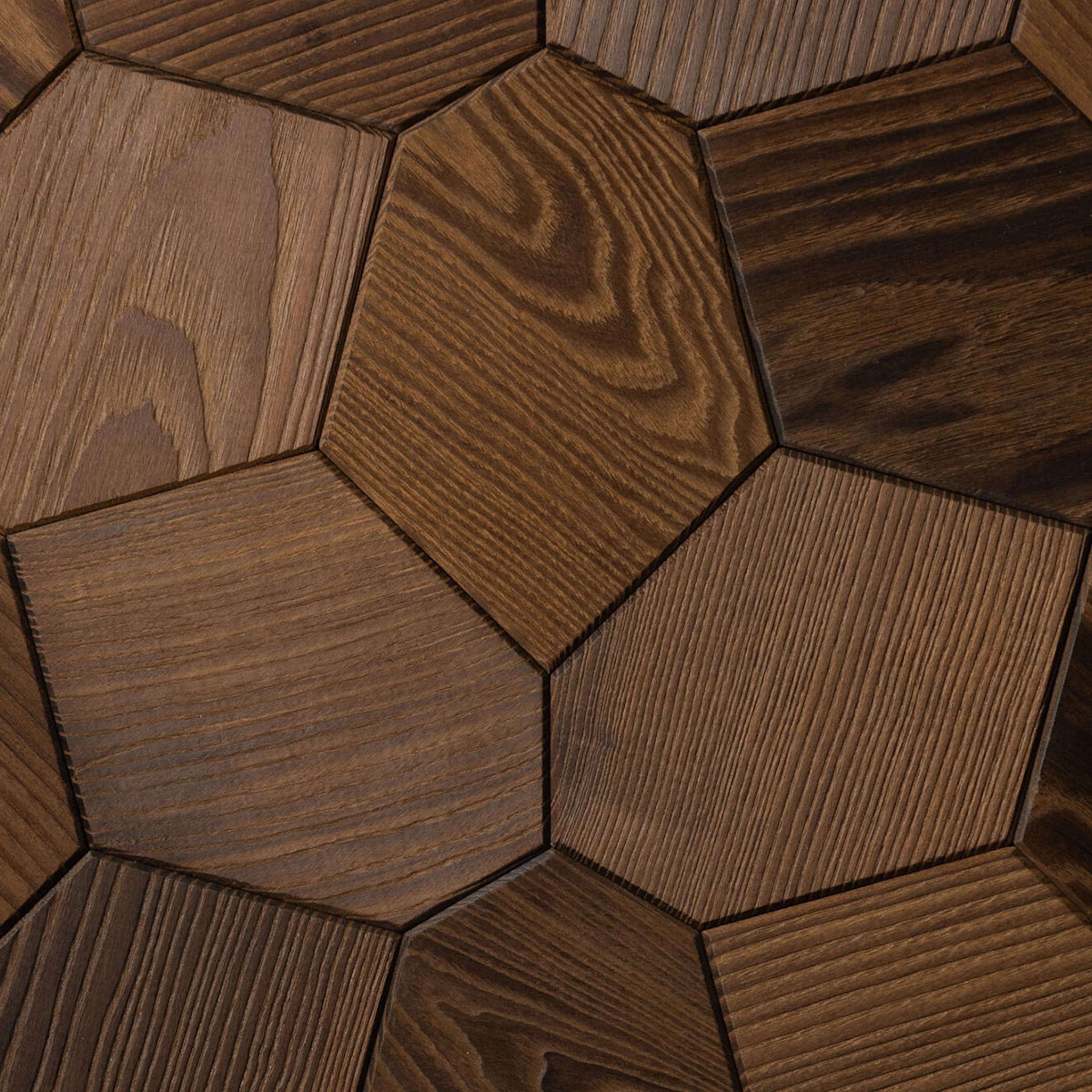 Hexagon Thermoash brushed Thermoash Borstad