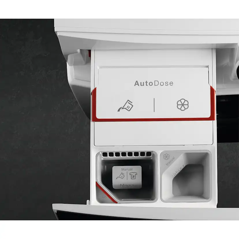 Frontmatad Tvättmaskin AEG LR622A94Q ProSense 6000 Vit med AutoDose och EcoInverter