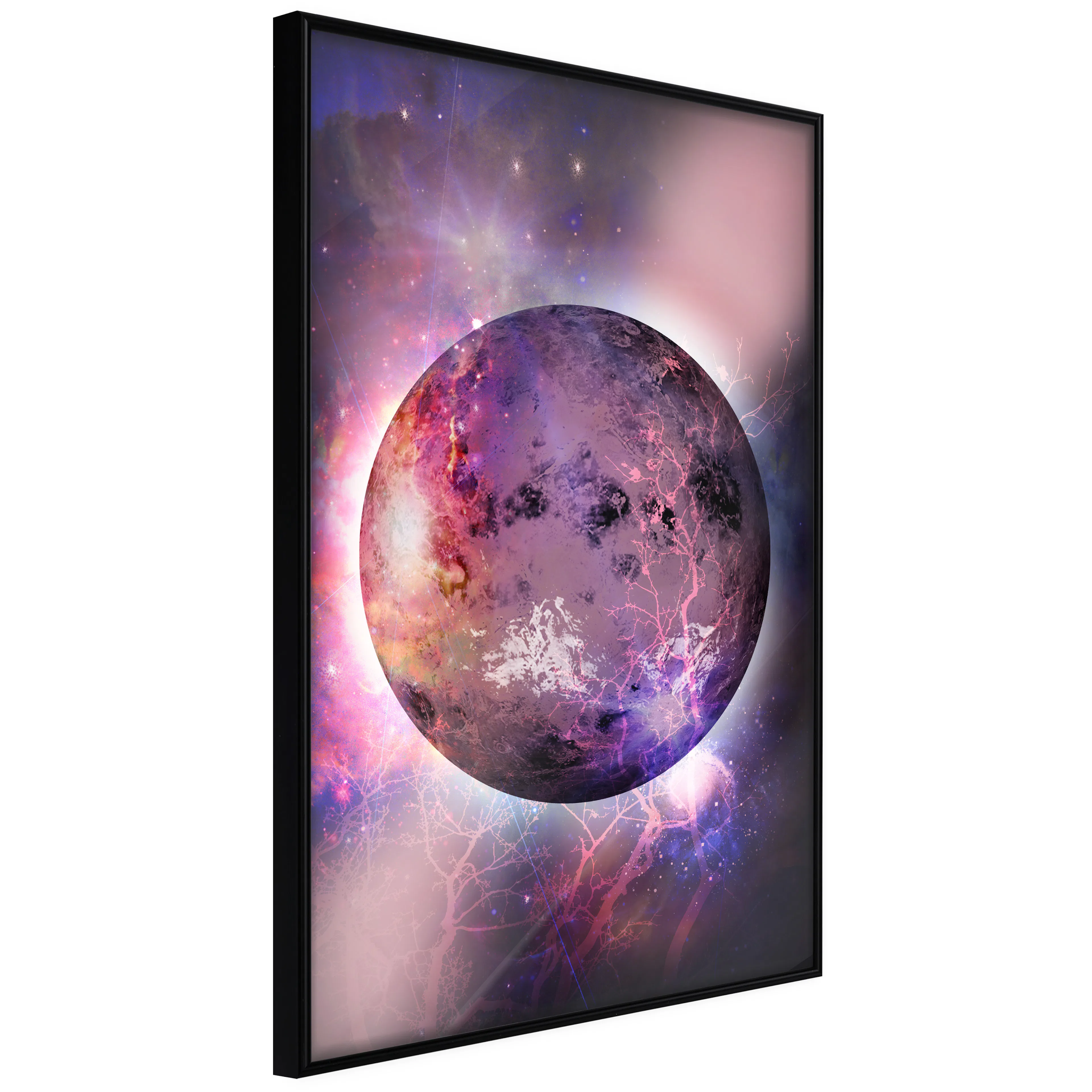 Affisch - Unknown Planet [Poster] 40x60 Svart ram, 40x60 cm