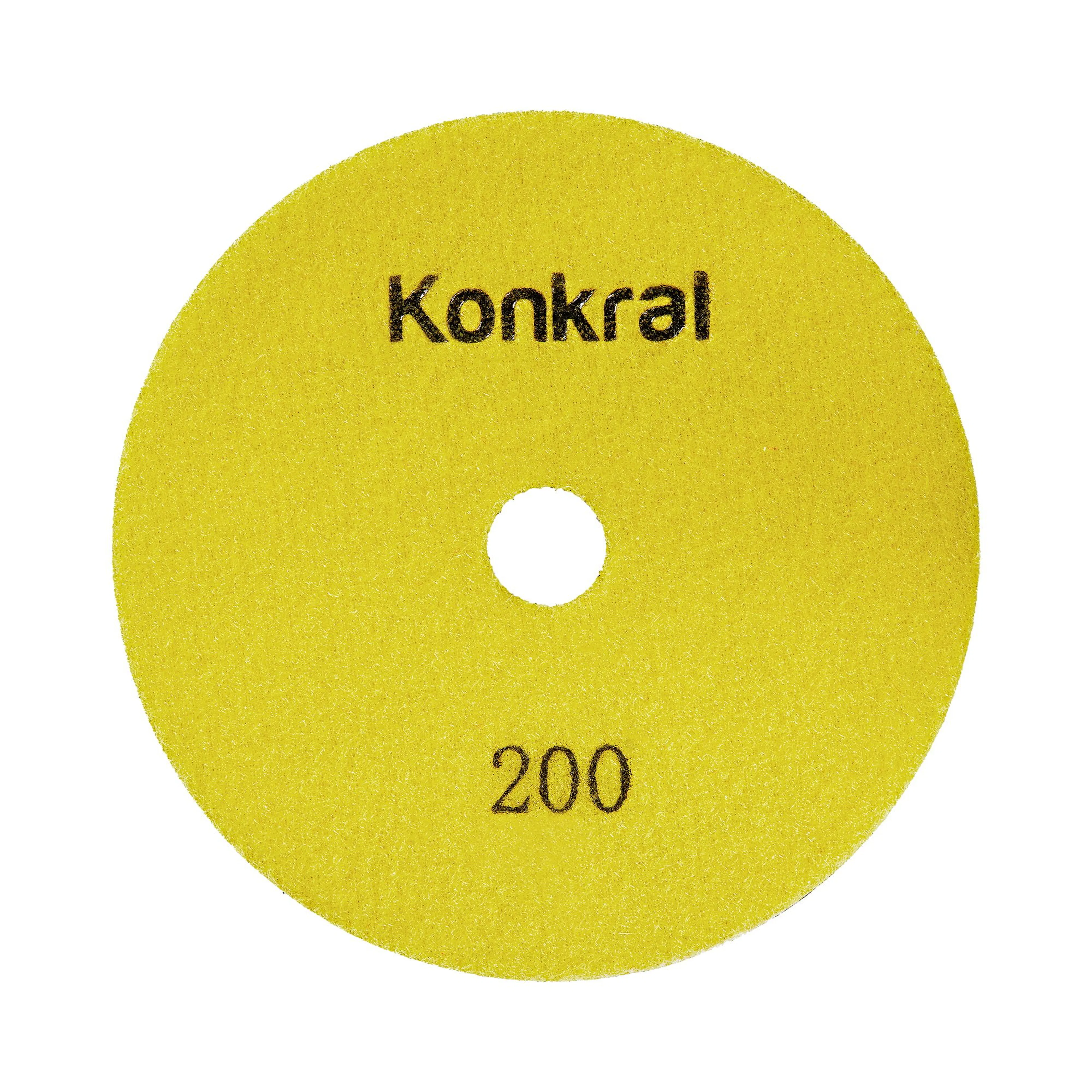 Diamantslipskiva - 150 mm - centerhål - K200 Kornstorlek 200