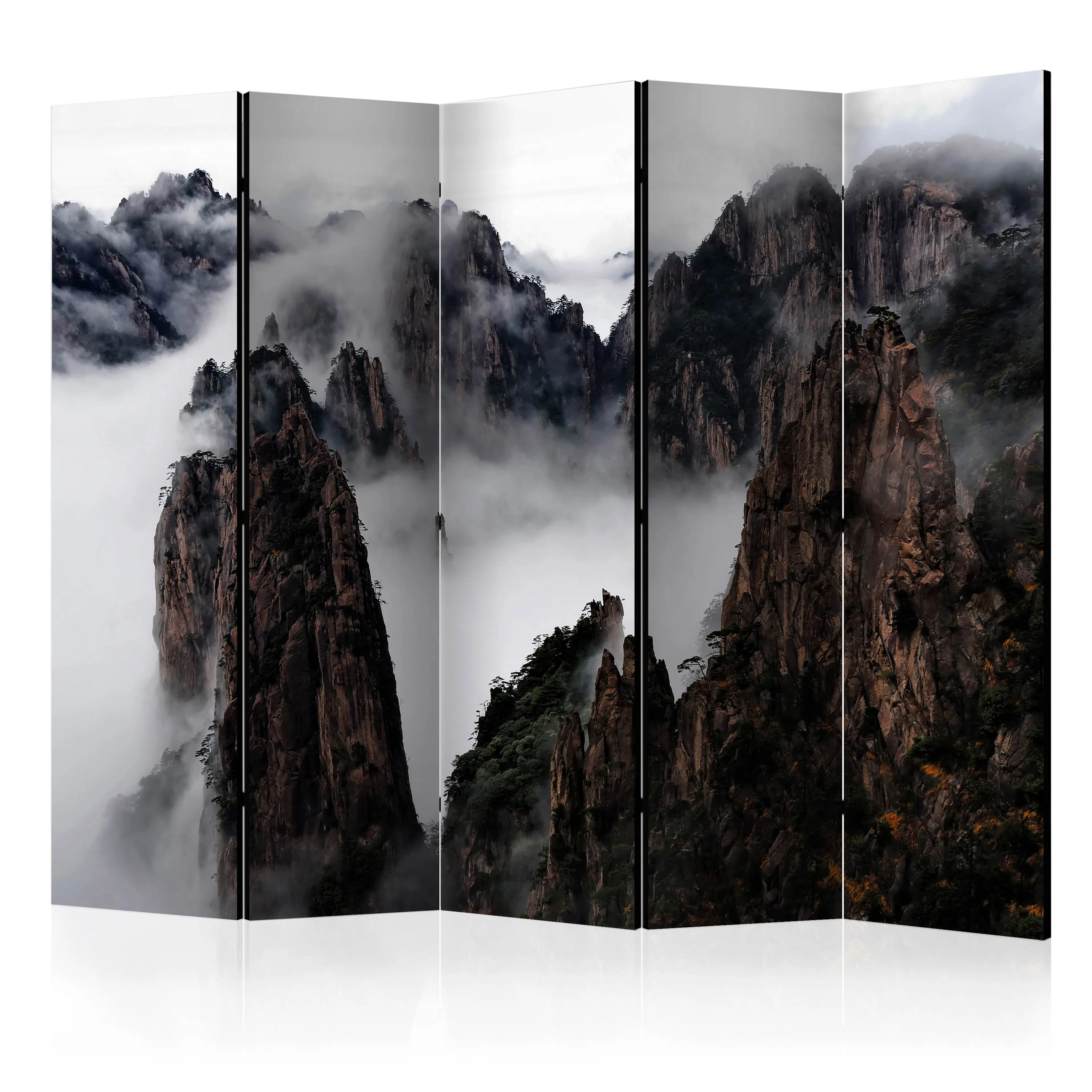 Rumsavdelare Arkiio Sea Of Clouds In Huangshan Mountain China II 225x172 cm