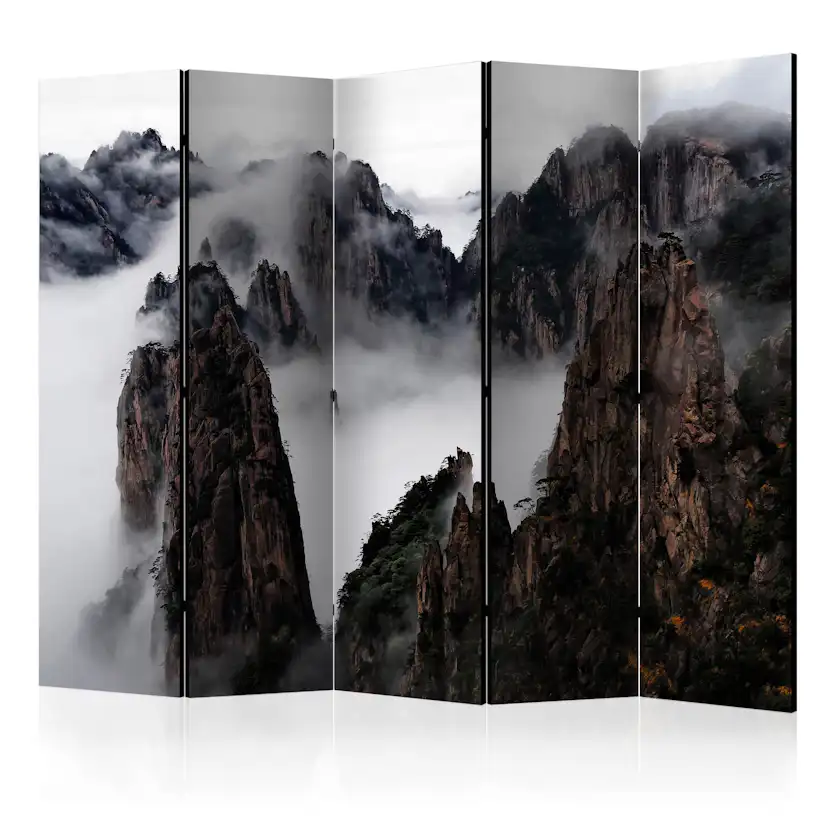 Rumsavdelare Arkiio Sea Of Clouds In Huangshan Mountain China II 225x172 cm