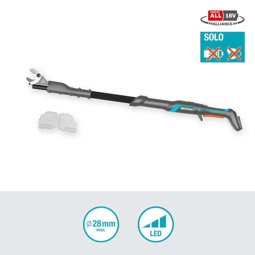 Grensax Gardena EasyCut Batteri P4A utan Batteri och Laddare