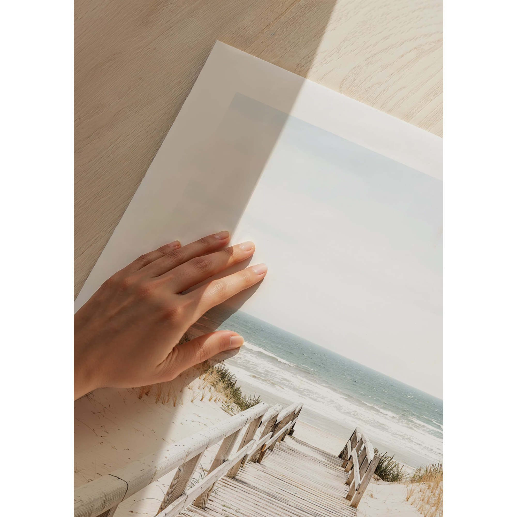 Poster Gallerix Oceanfront Pathway