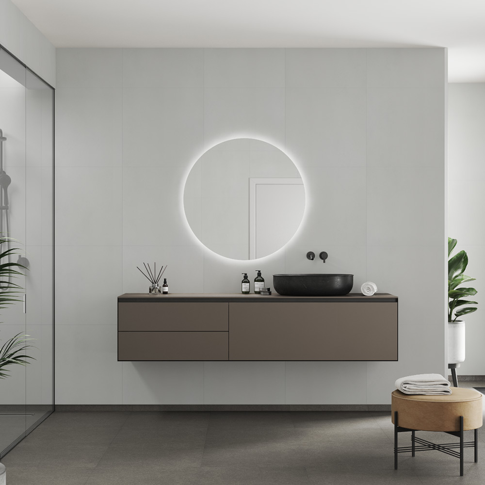 Våtrumsskiva Fibo 2145-TM6060 S Grey Cement 10x620x2720 mm
