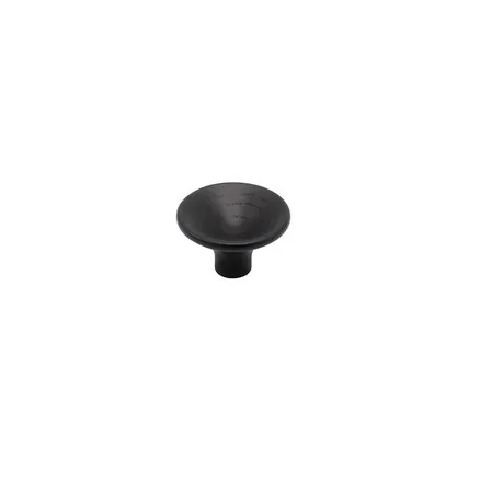 Knopp Trumpet- 38 svart Svart, Diameter: 38 mm
