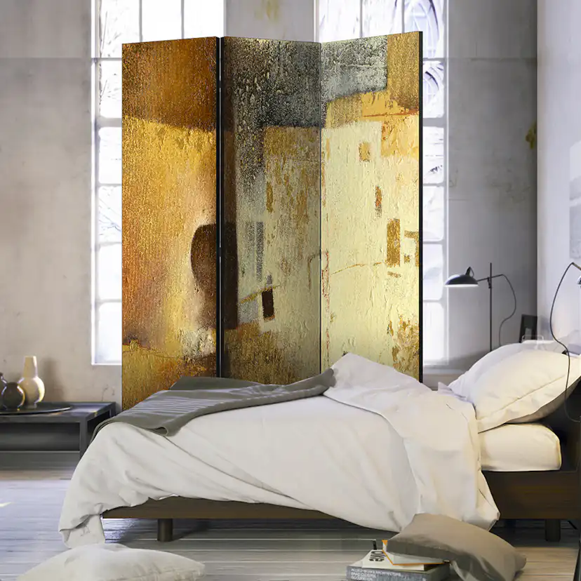 Rumsavdelare Skärmvägg Arkiio Golden Oddity 135x172 cm