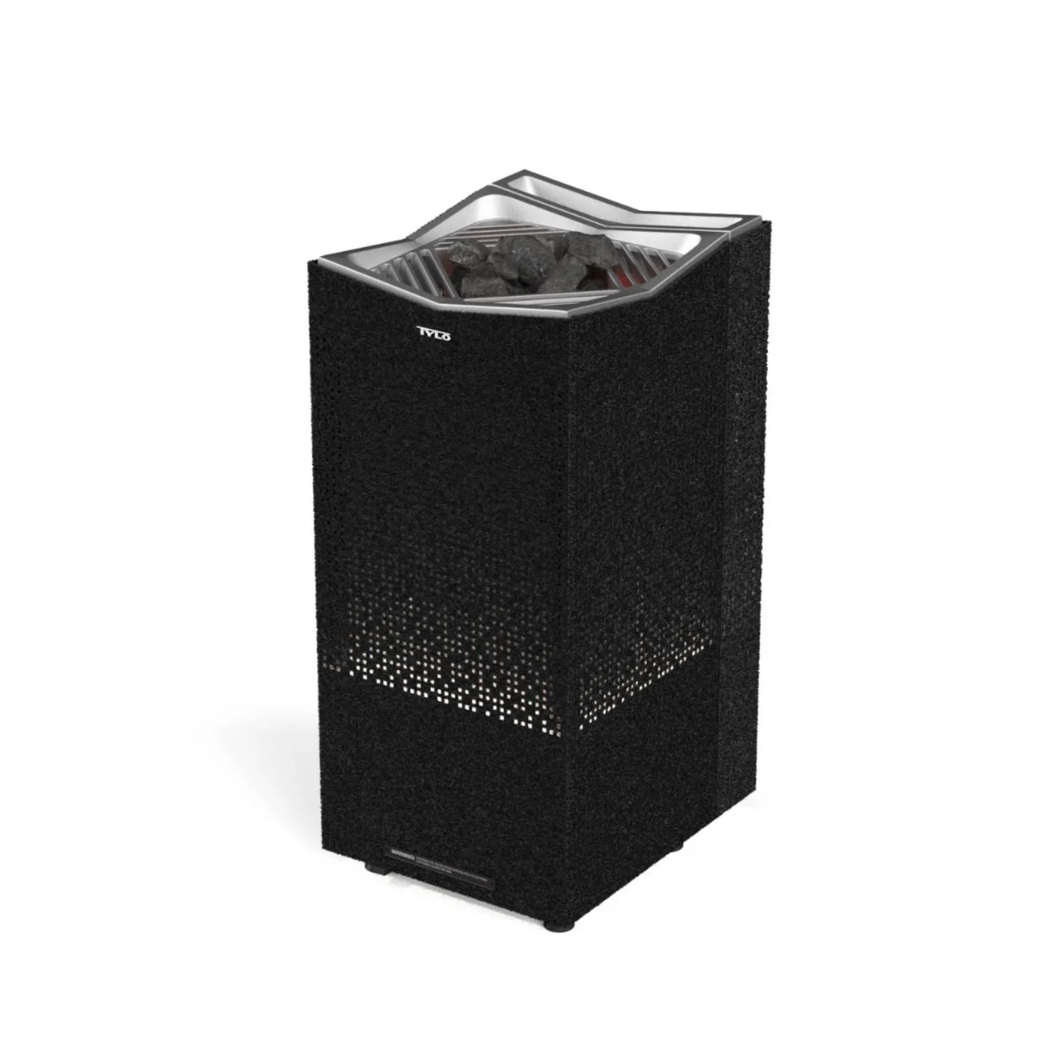 BASTUAGG CROWN CO ELITE 8 61002052 Svart, Effekt: 8 KW