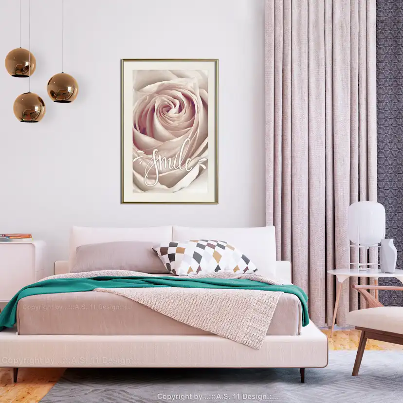 Poster Artgeist Affisch Let's Smile!