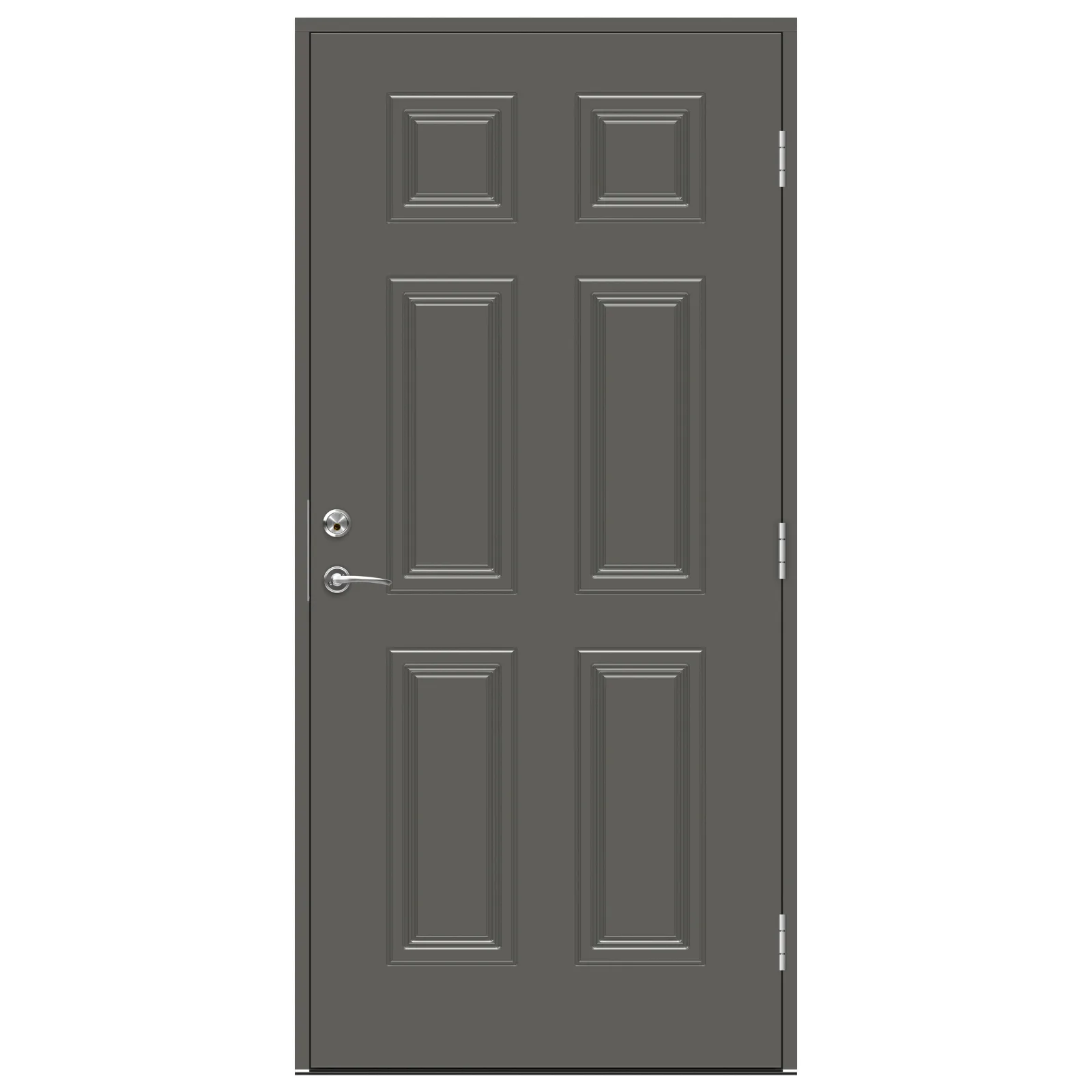 YD Advance-Line Classic Ravel 9x20-S-7000-N, V BxH: 90x200 cm. Vänster. NCS-S-7000-N