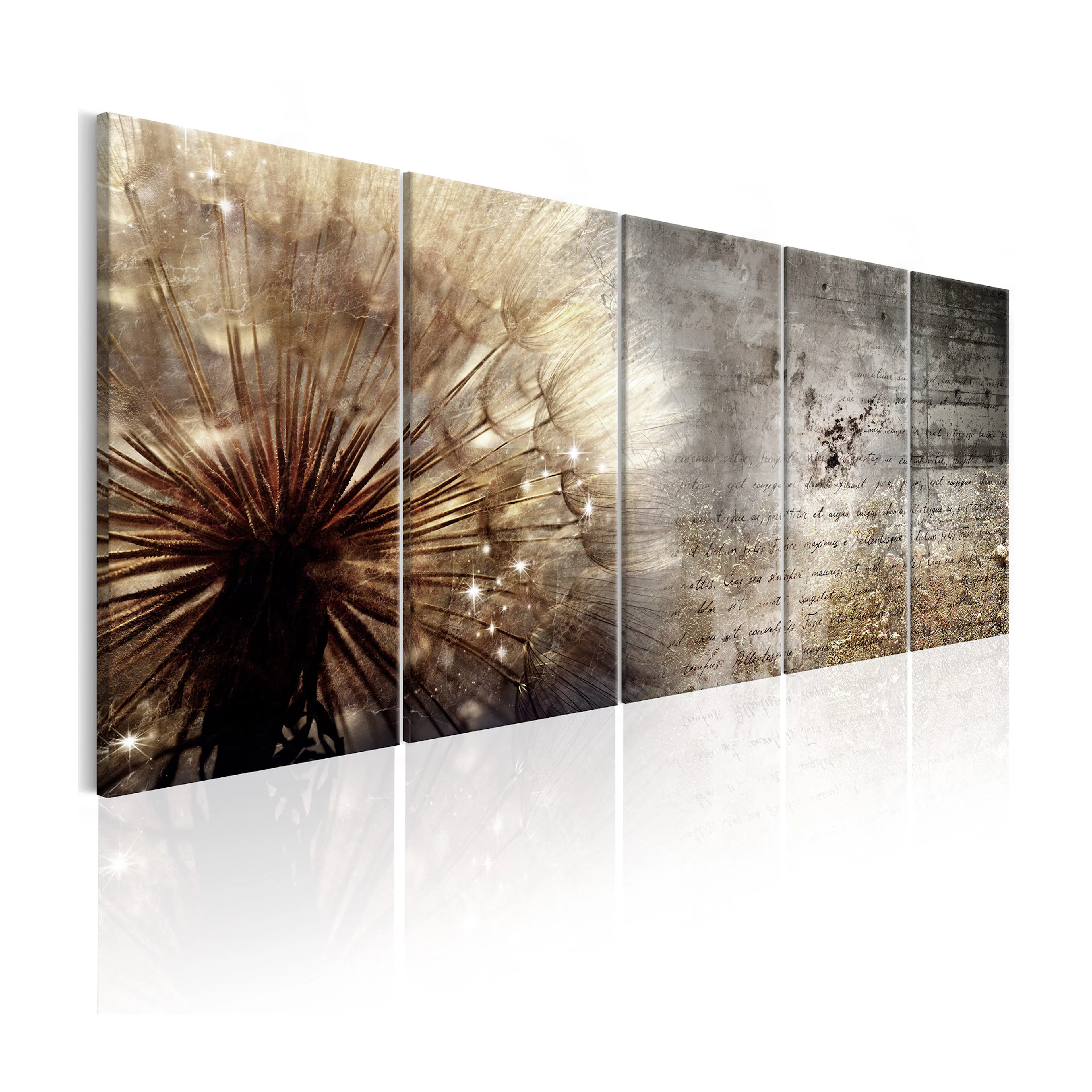 Tavla Arkiio Beige Dandelion 225x90