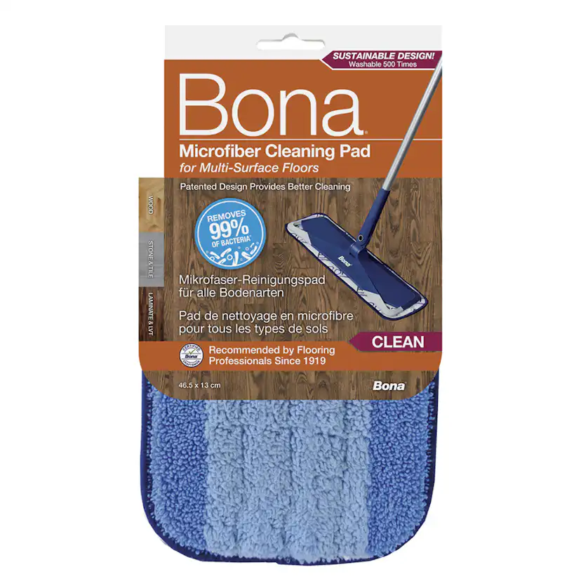 Mikrofibermopp Bona Cleaning Pad Golvmopp