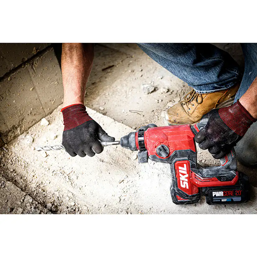 Borrhammare SKIL 3851 CA Kolborstfri Batteridriven