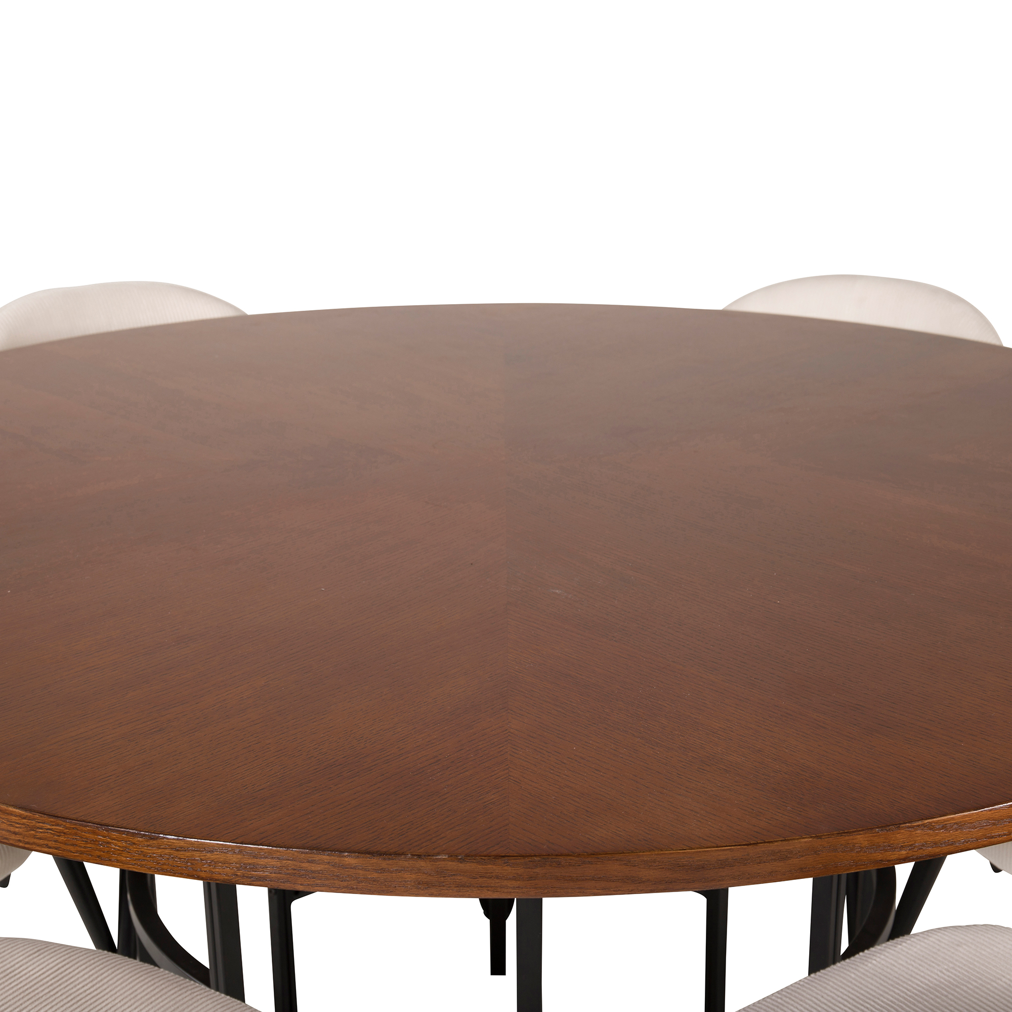 Matgrupp furniture/fashion Copenhagen med 6 Valentina Sammet Stolar