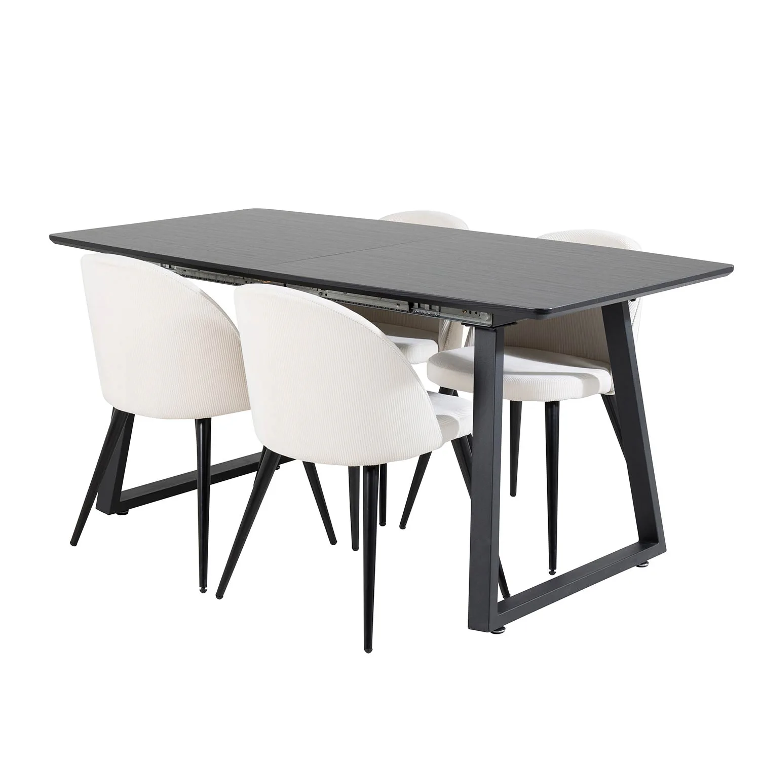 Svart/Beige
