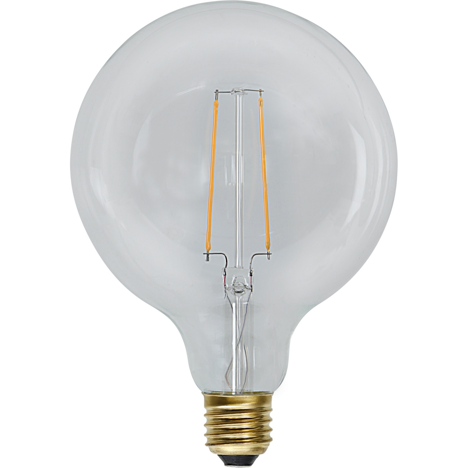 LED-lampa Star Trading E27 G125 Soft Glow