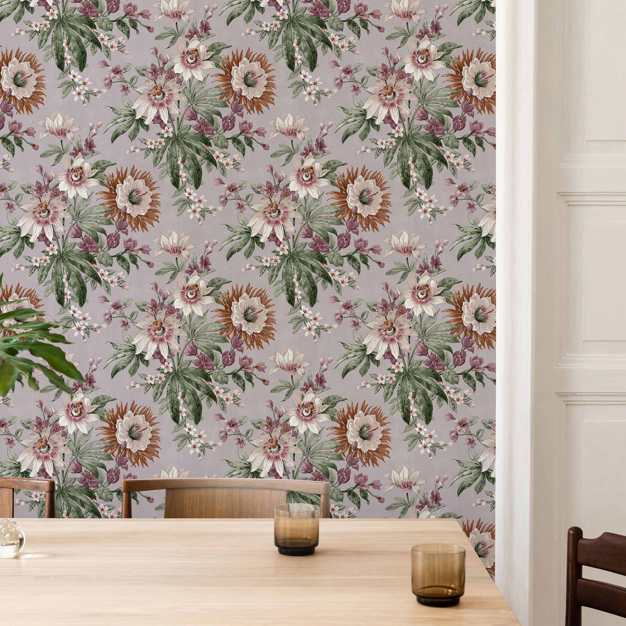 Tapet Sublime Elegant Flower Lila 121158