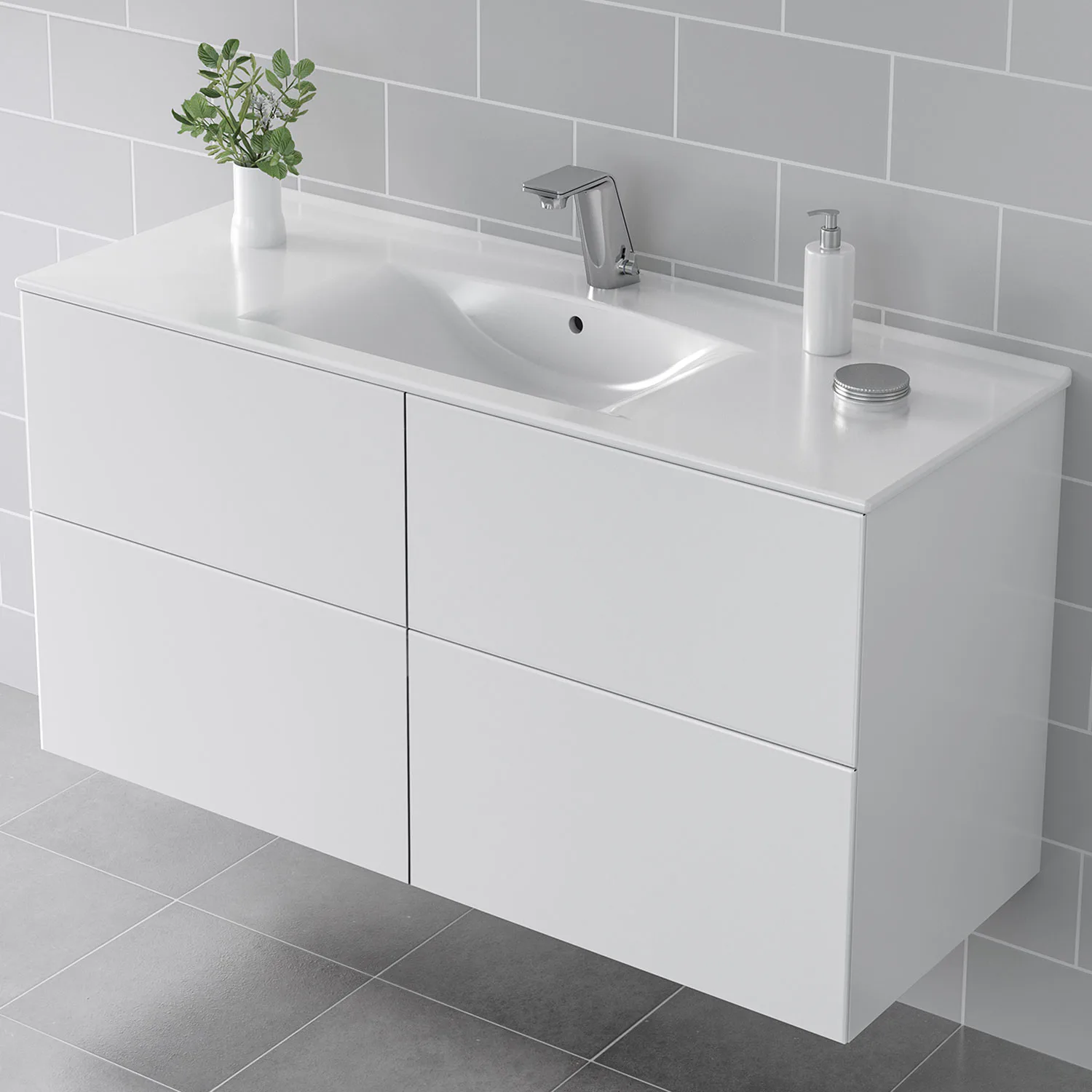 Tvättställ IDO Elegant 16422 120 cm