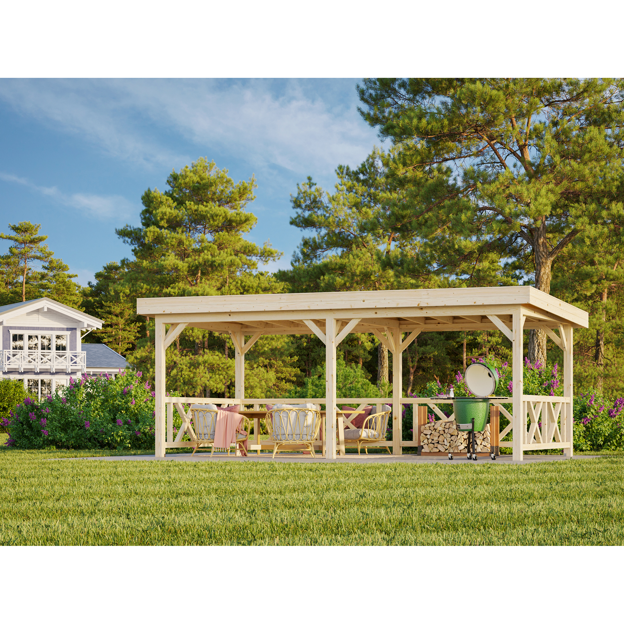 Paviljong Palmako Lenna 16,6 m2 Set 307
