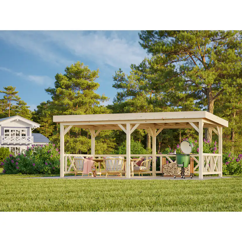 Paviljong Palmako Lenna 16,6 m2 Set 307