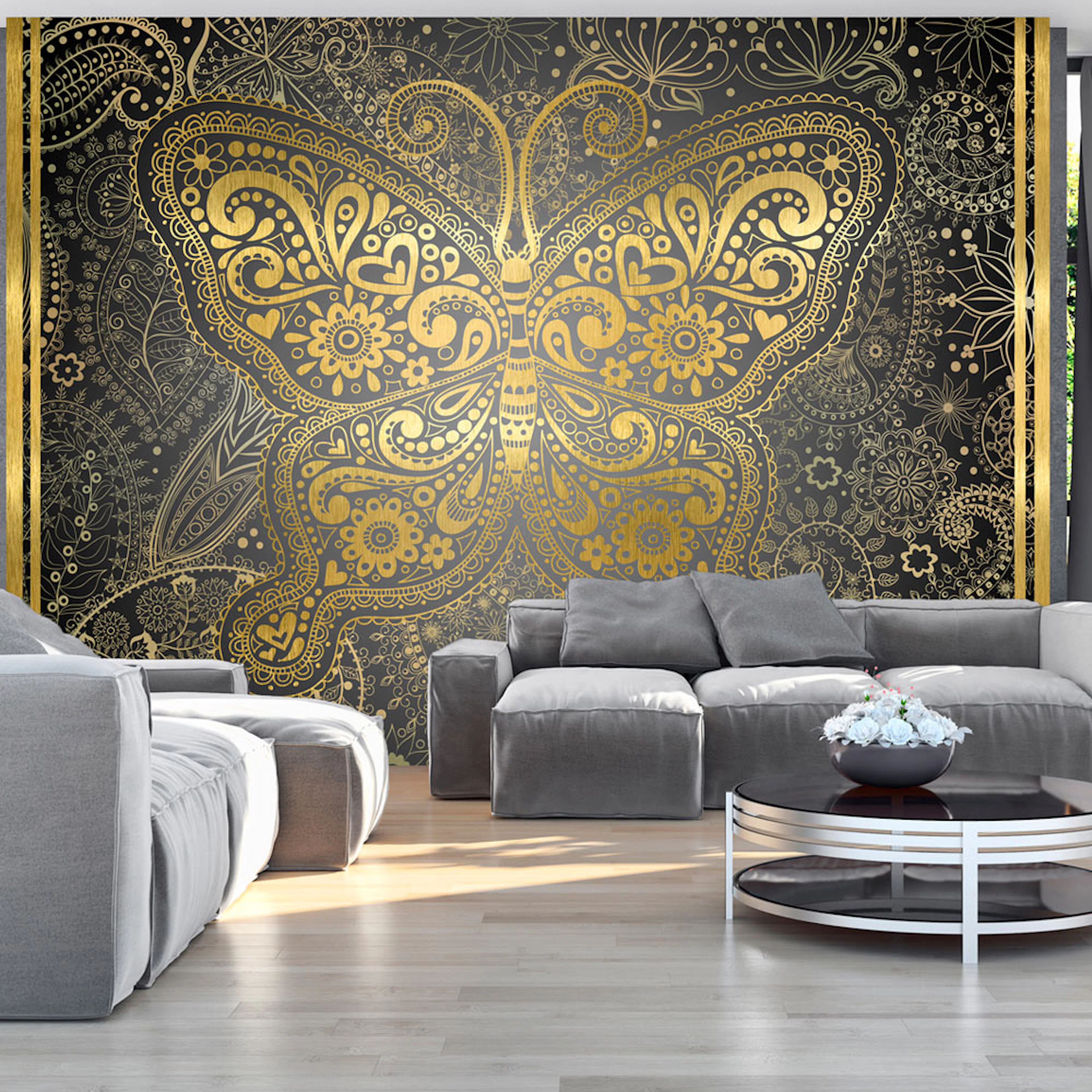 Fototapet Arkiio Golden Butterfly
