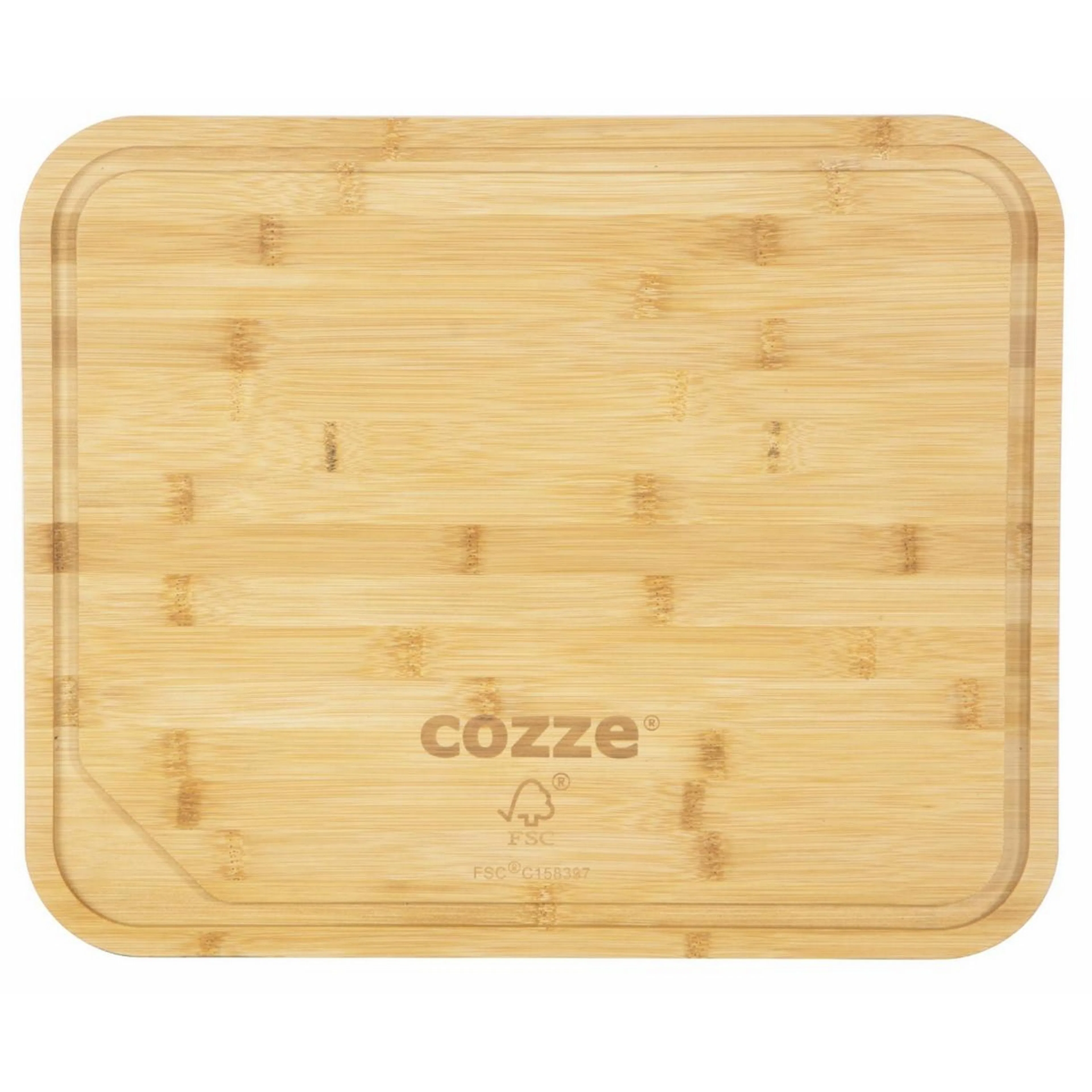 Pizzaskärbräda Cozze 430x350x20 mm.
