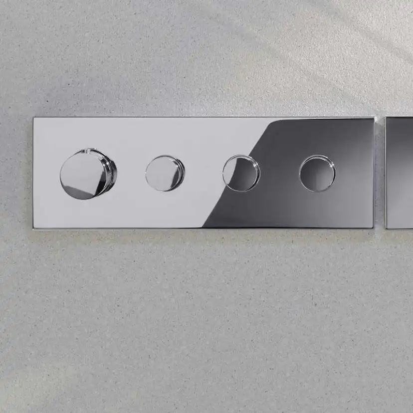 Termostatmodul Axor ShowerCollection Square för Inbyggnad