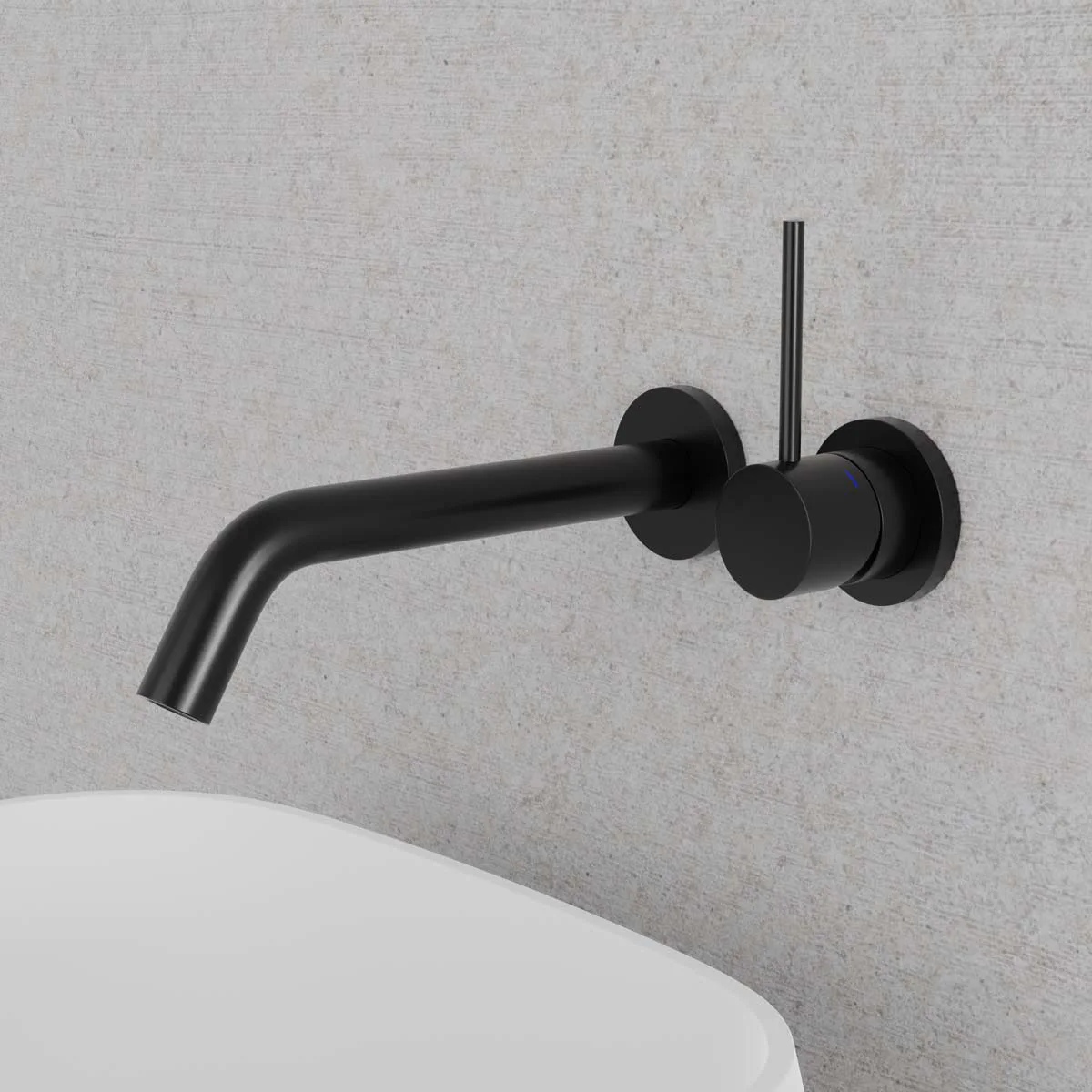 Tvättställsblandare Scandtap Steel Harmonized 1 för Inbyggnad