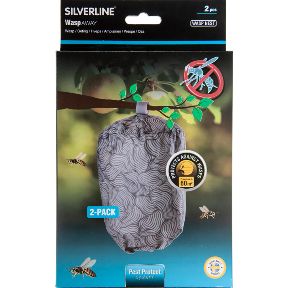 Getingskrämma Silverline Wasp Nest 2-pack