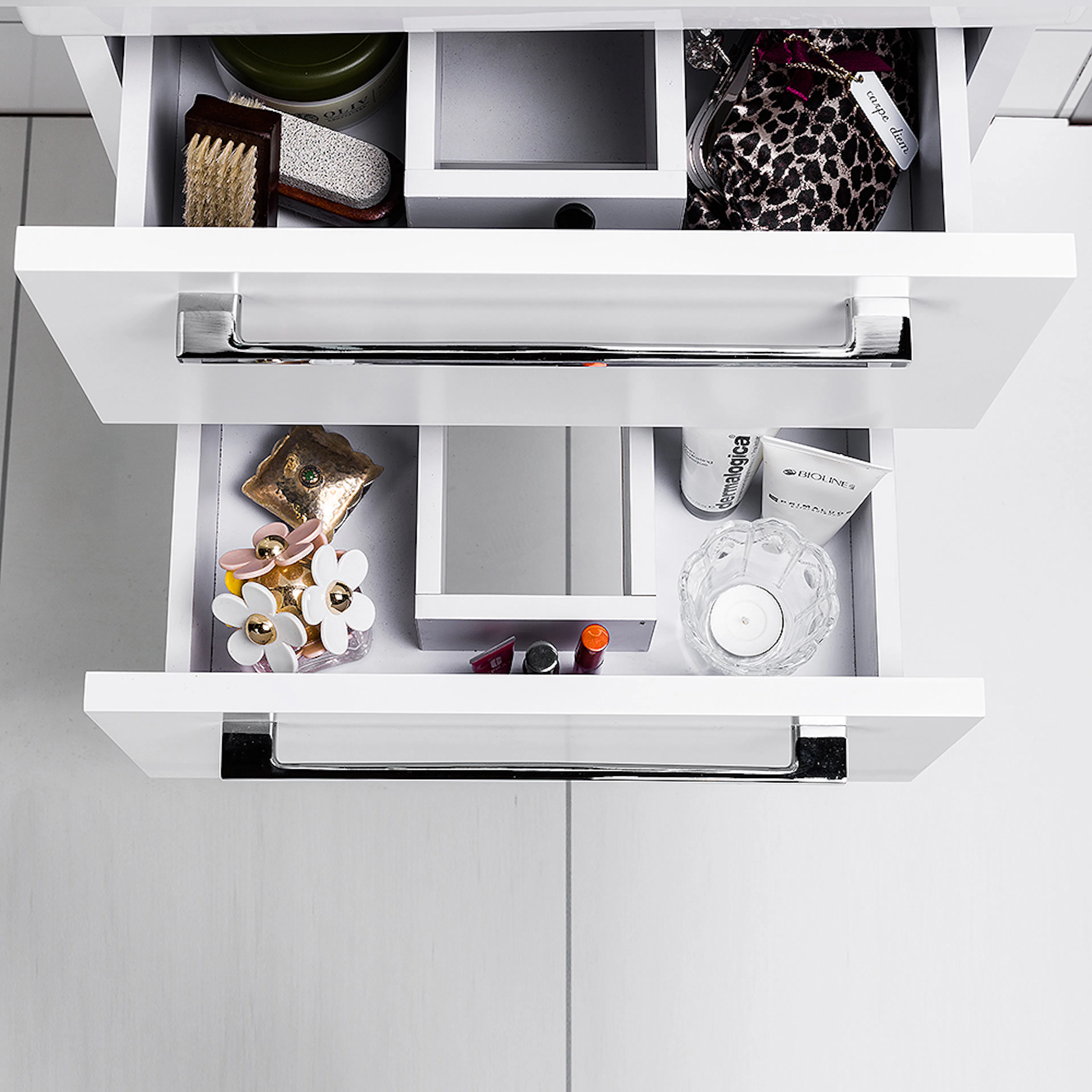 Möbelpaket Noro Day med Deco Spegel Matt Vit