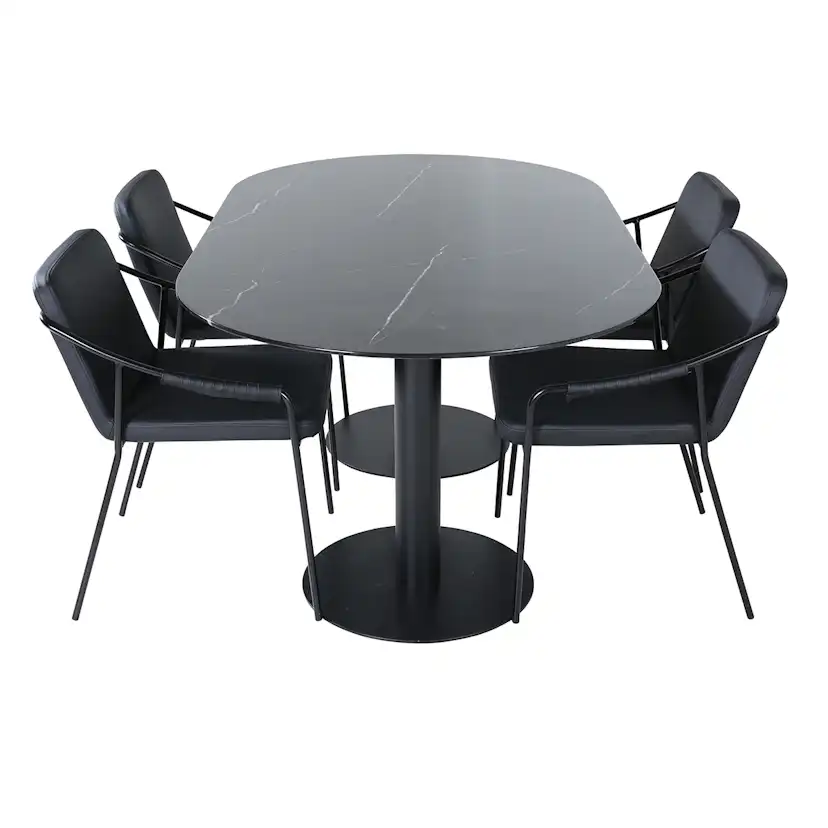 Matgrupp Venture Home Oslo matbord och Tjärö matstol