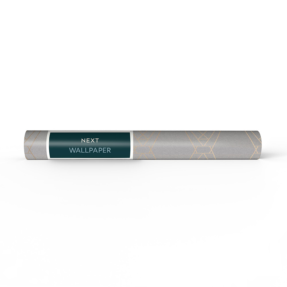 Tapet NEXT Deco Geometric Grey