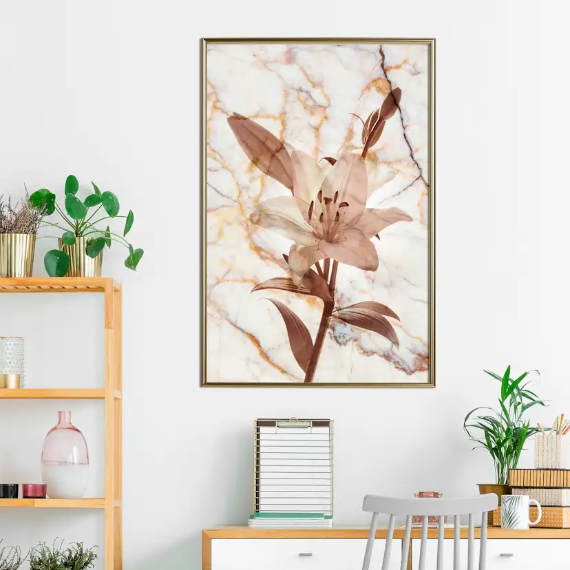 Poster Artgeist Affisch Milan Lily