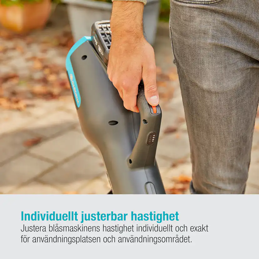 Lövblåsare Gardena PowerJet 18V P4A utan Batteri