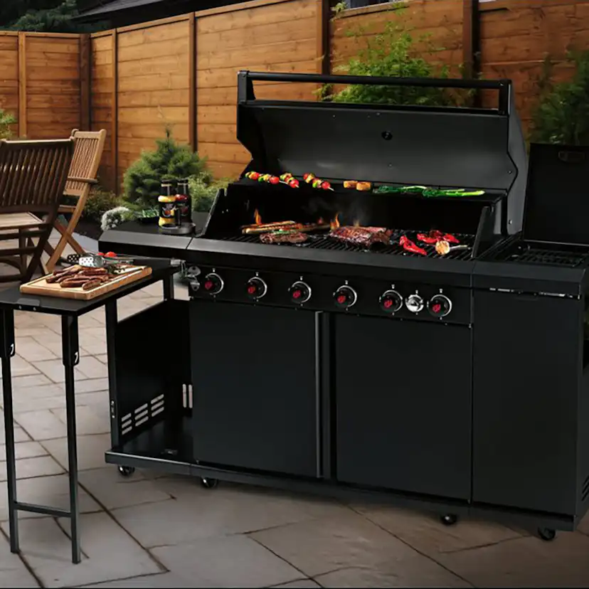 Gasolgrill Landmann Outdoor Kitchen 6.1 MaxX Svart 22173