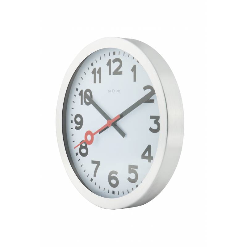 Väggklocka NeXtime Station 35 cm Siffror