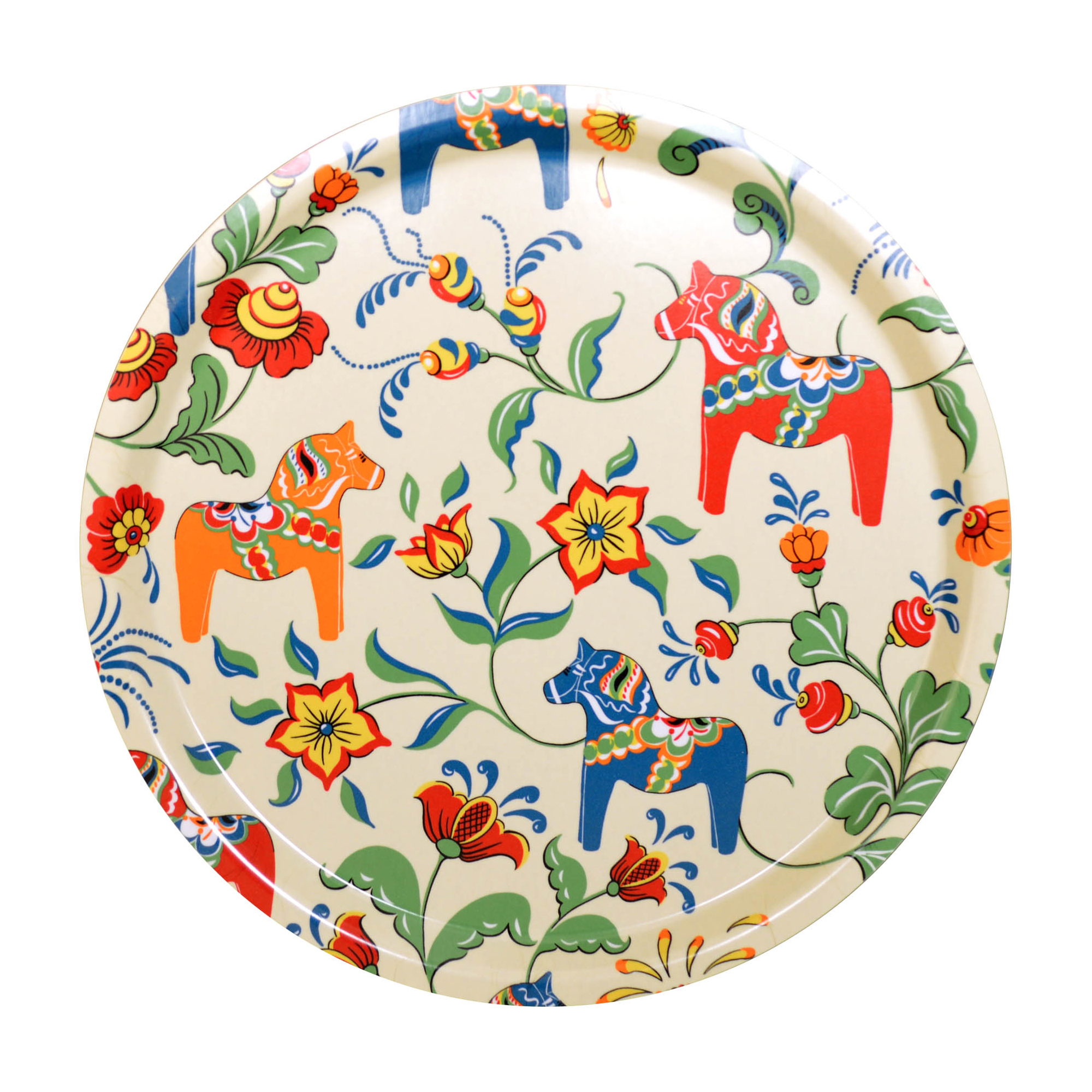 Bricka Arvidssons Textil Leksand Rund