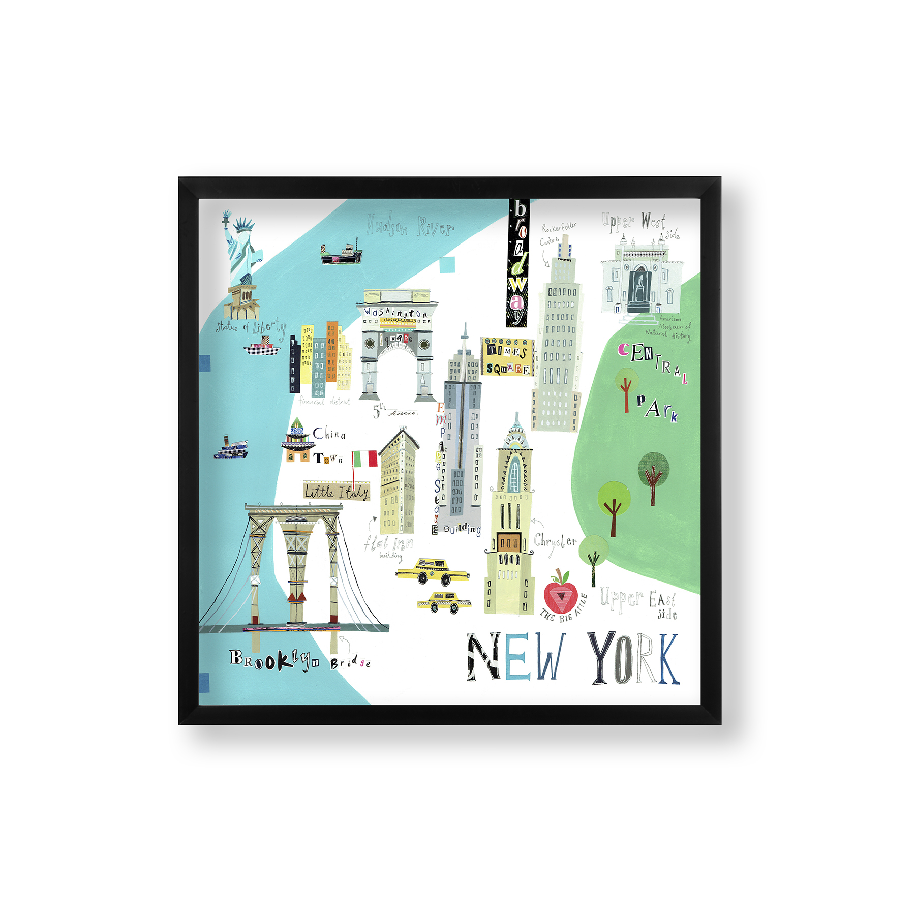 Tavla Art For The Home The Big Apple