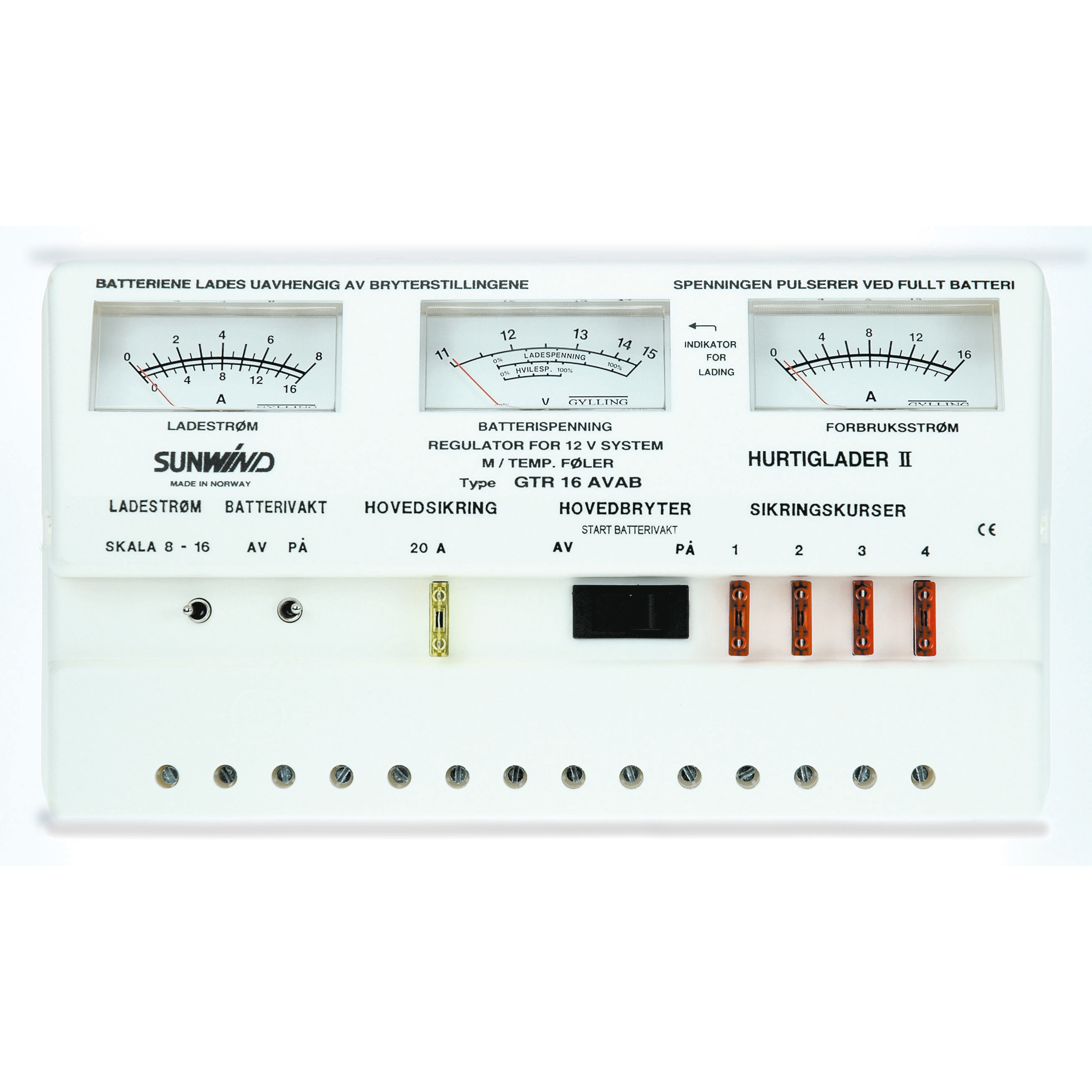 Solcellsregulator Sunwind 20 AVAB