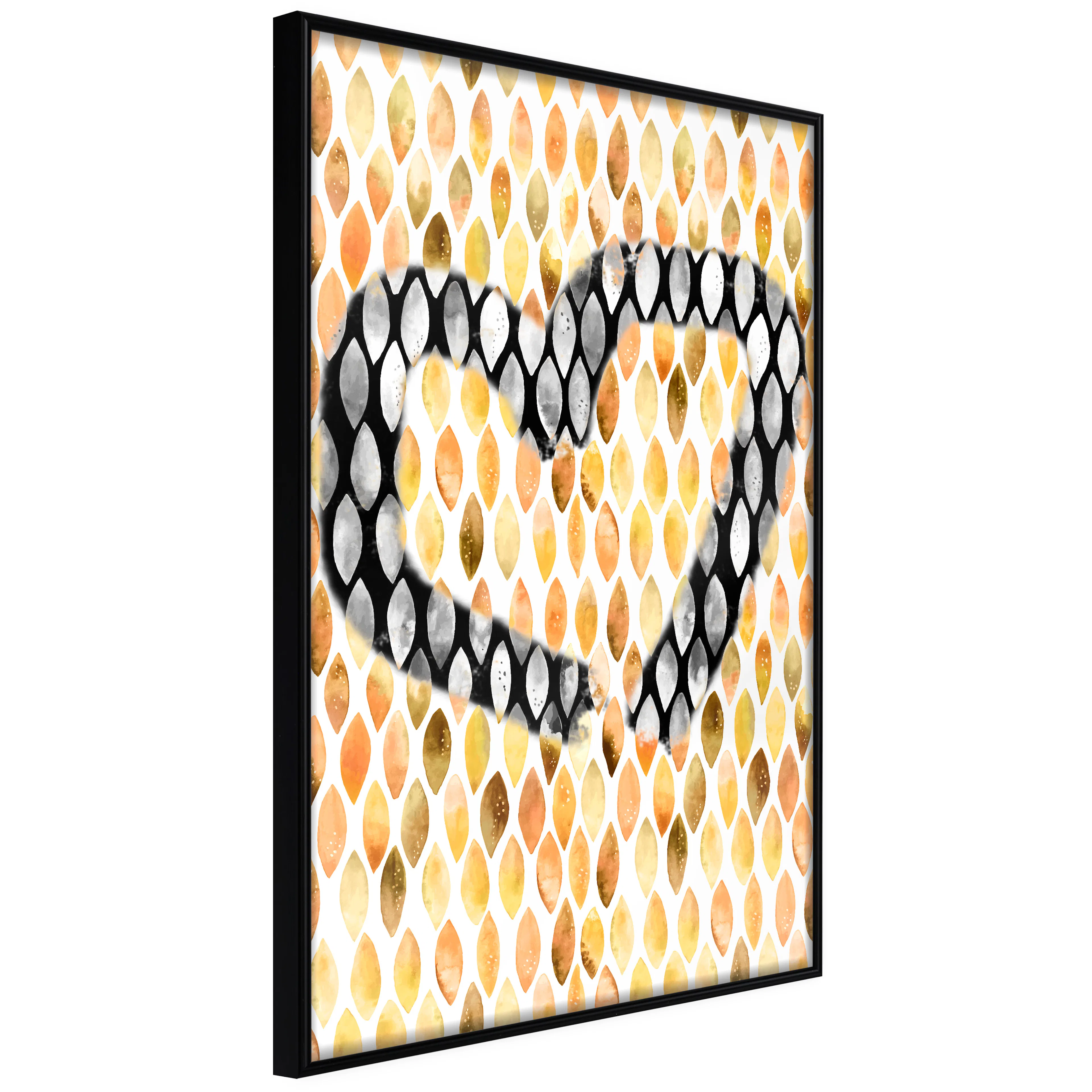 Affisch - Summer Sign [Poster] 40x60 Svart ram, 40x60 cm