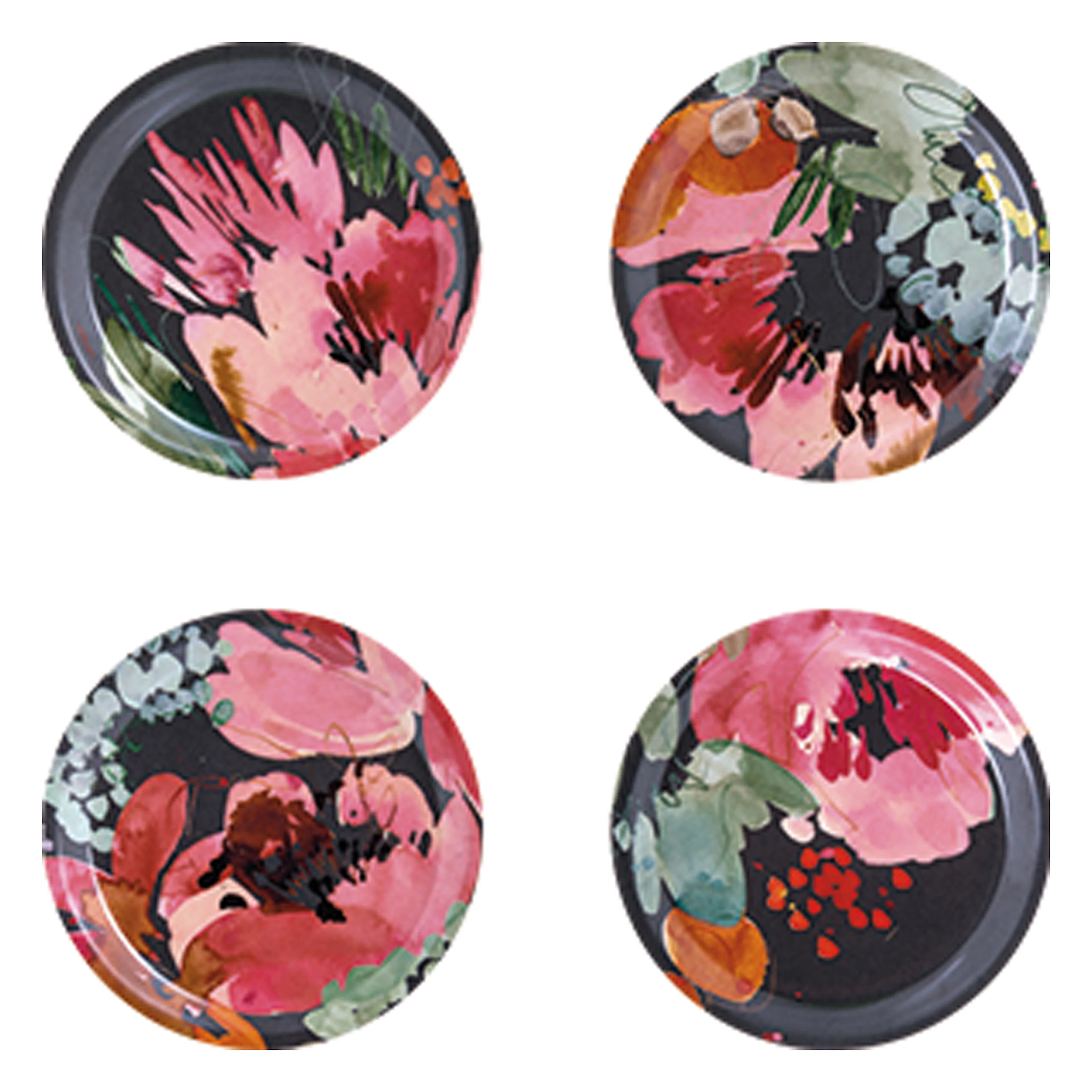 Glasunderlägg Åry Trays Garden Bouquet