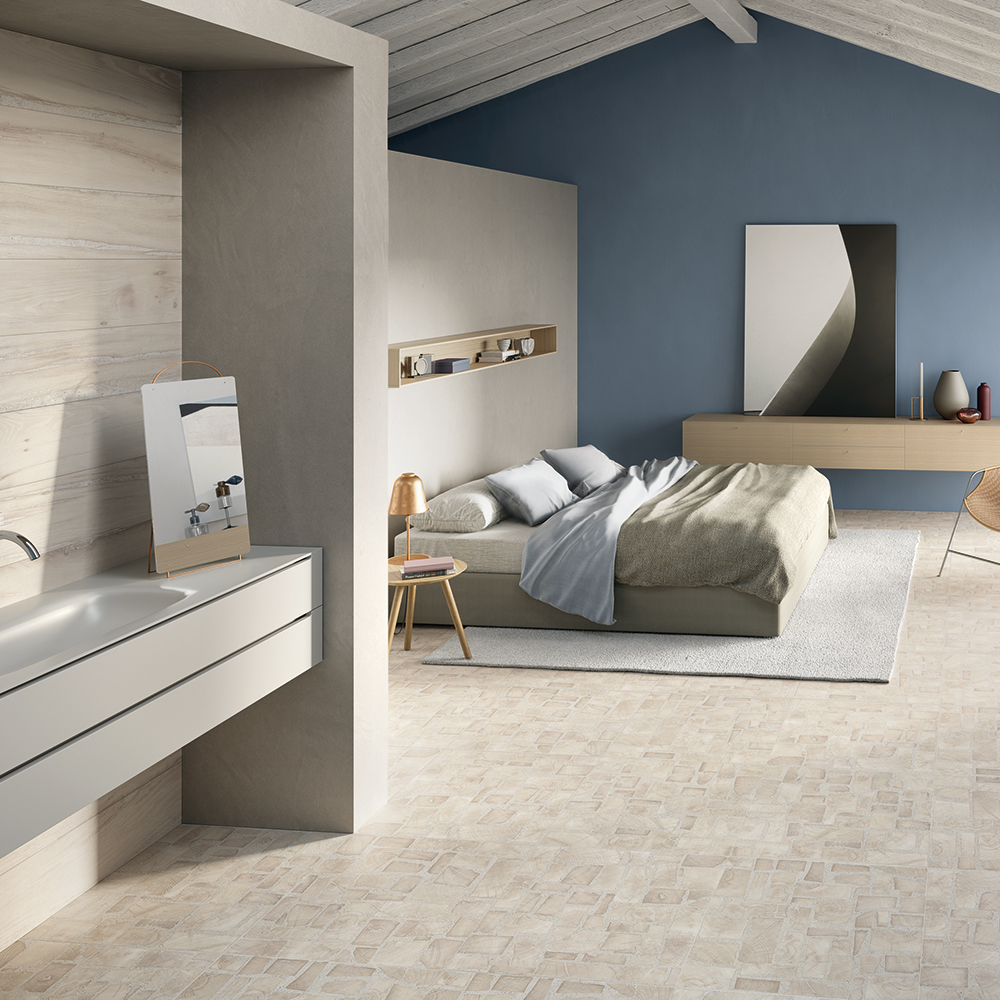 Klinker Lhådös Trentino biancato 20x120 cm