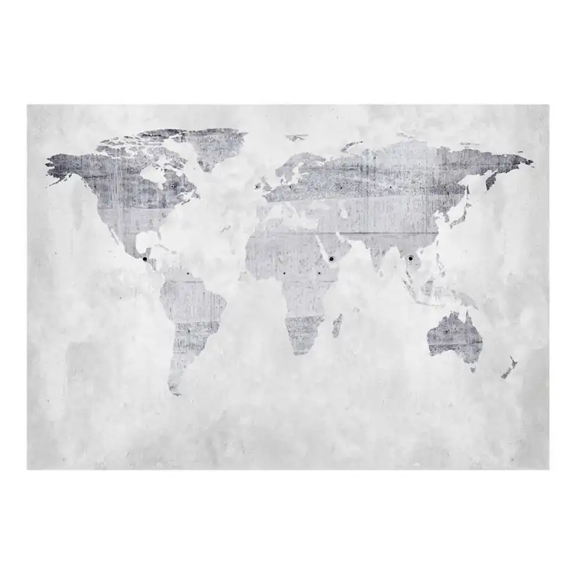 Fototapet Arkiio Självhäftande Concrete Map