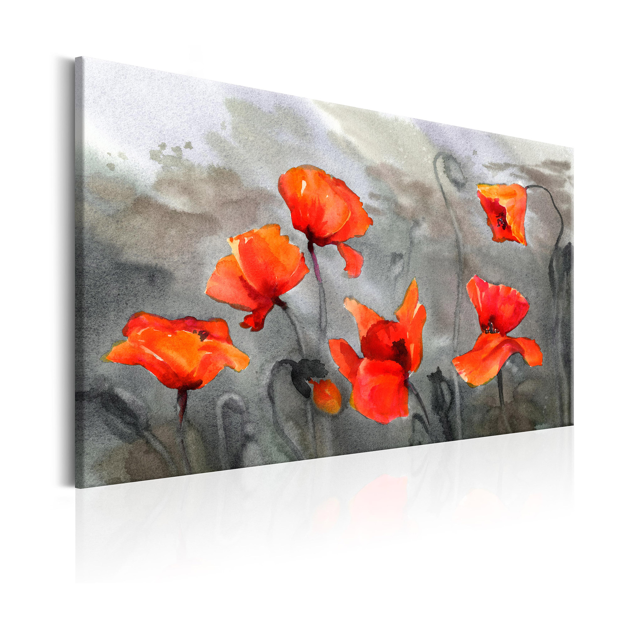 Tavla Arkiio Poppies Akvarellfärg