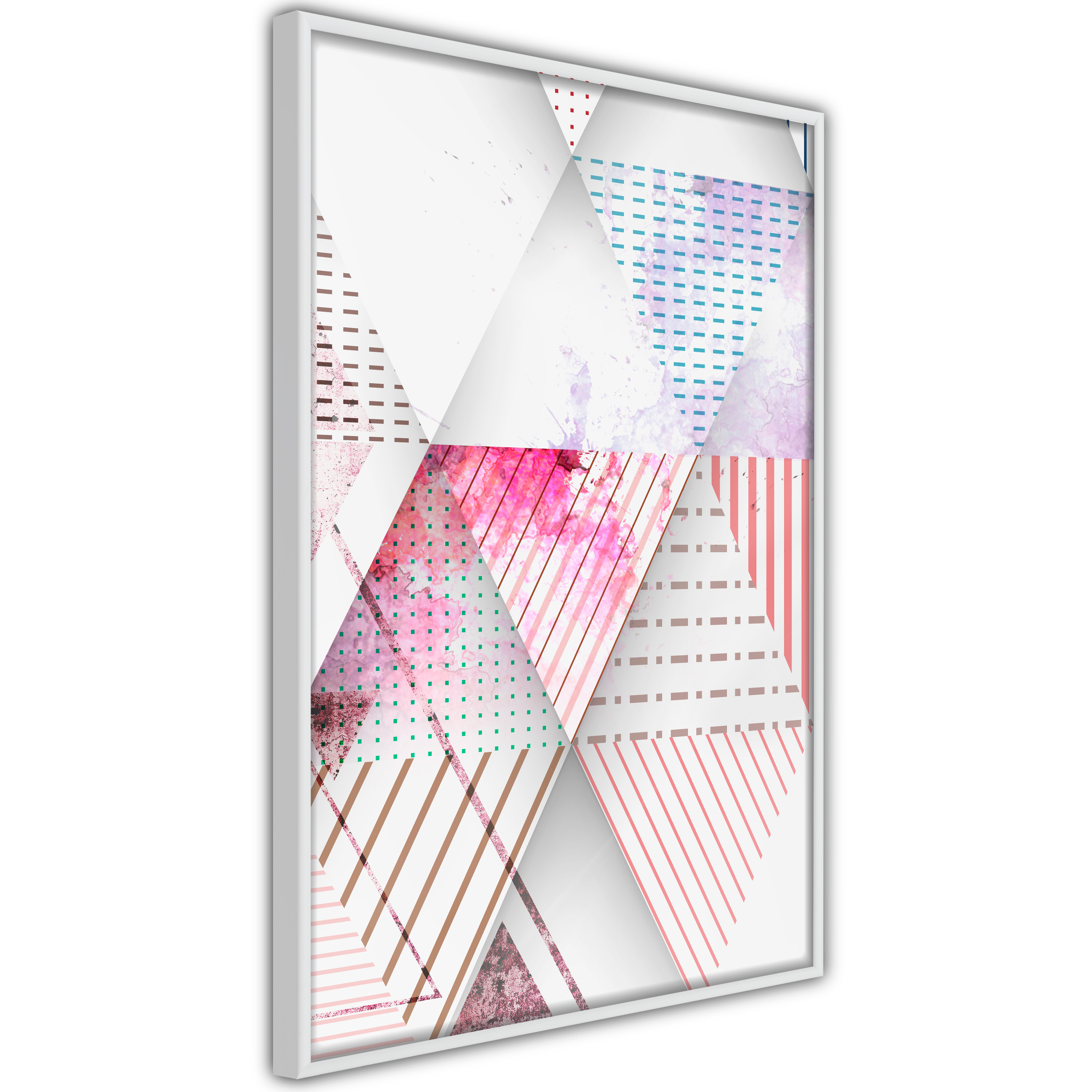 Poster Artgeist Affisch Pink Triangle